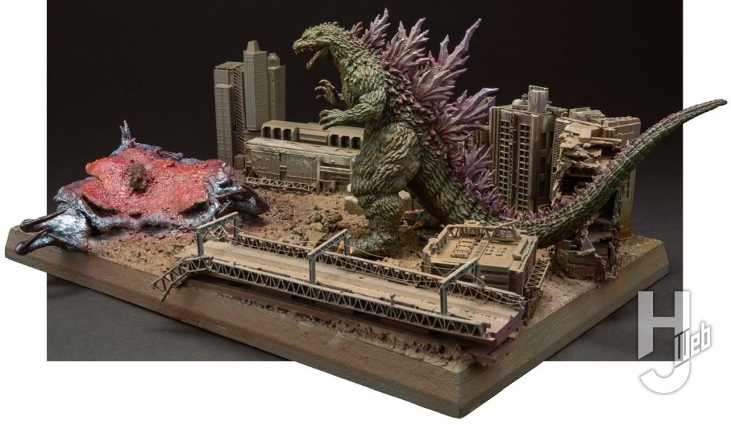 ゴジラディオラマ
横