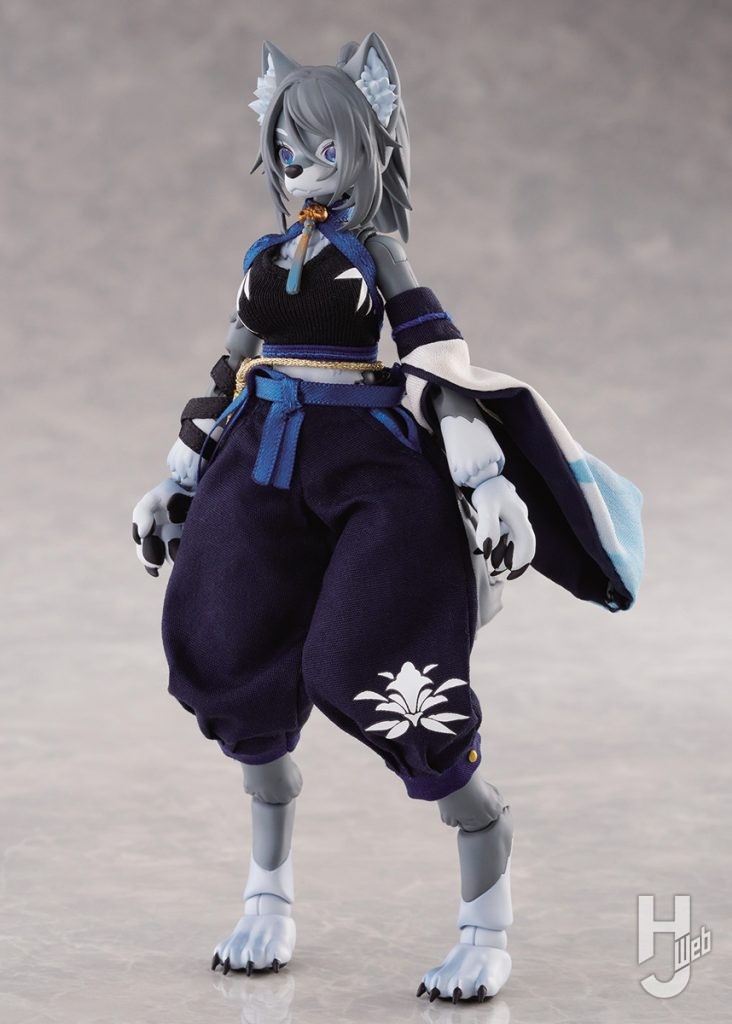 けもプラリンカのプラモデルの全体画像