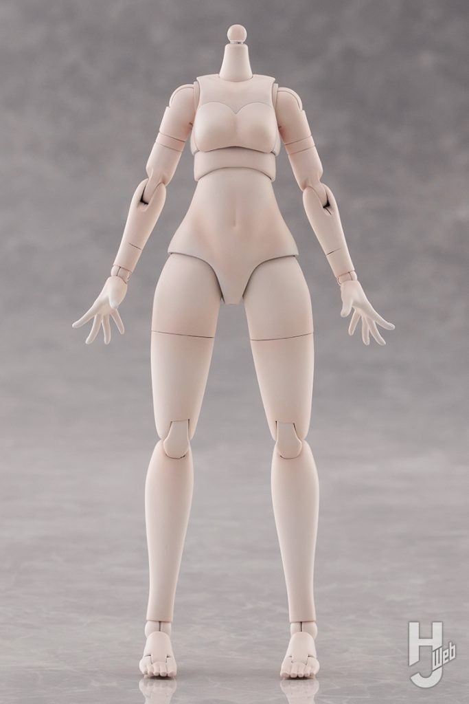 プラモデルのヒトパーツセットの画像