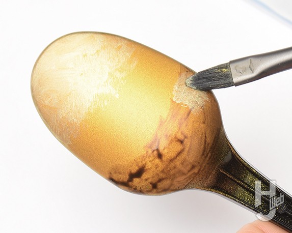 ファレホトゥルーメタリックメタルを試し塗る画像その7