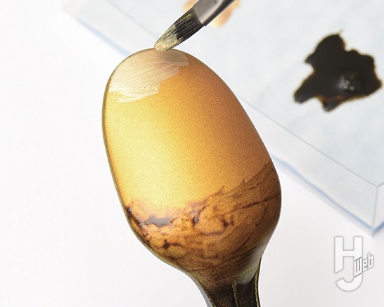 ファレホトゥルーメタリックメタルを試し塗る画像その6