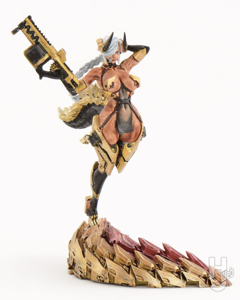 マヤのミニチュアの完成画像