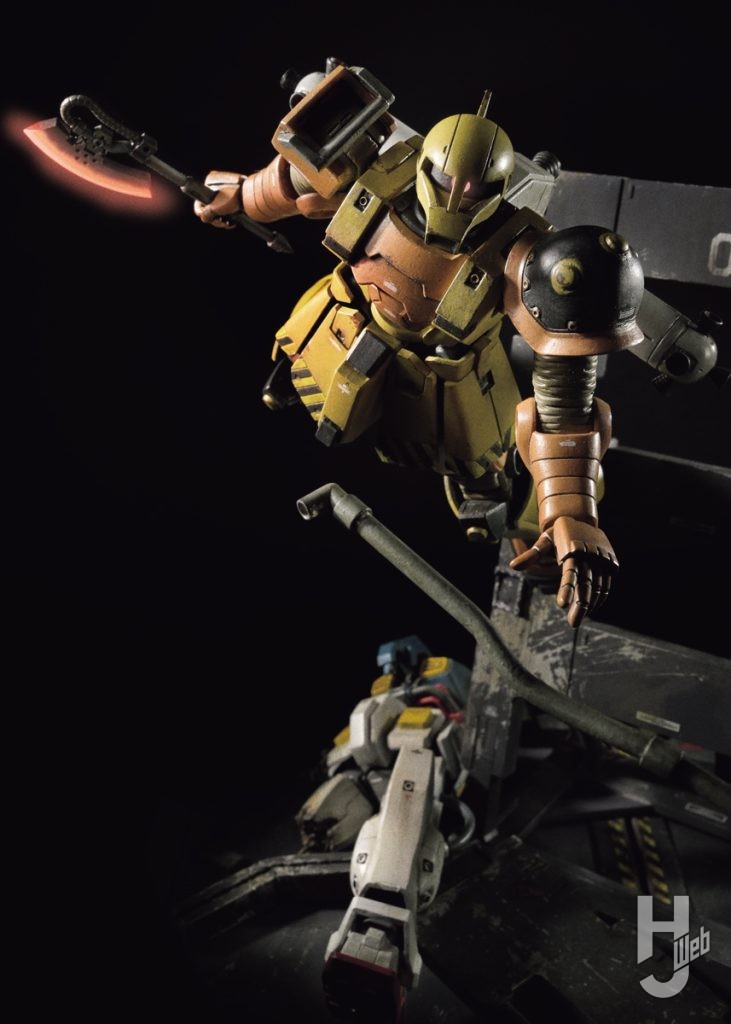 ザクⅠのプラモデルのメイン画像