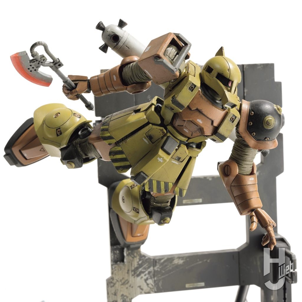 機動戦士ガンダム サンダーボルトのディオラマのアップ画像その2