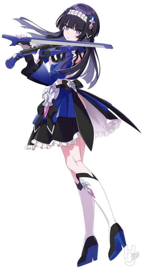 PLAMATEA VALKYRIE TUNE エリカ＝ストラディヴァリのイラスト