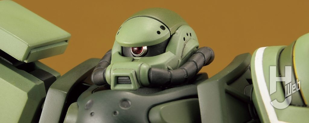 えぬせ製作「ザク（GQ）」一般機頭部