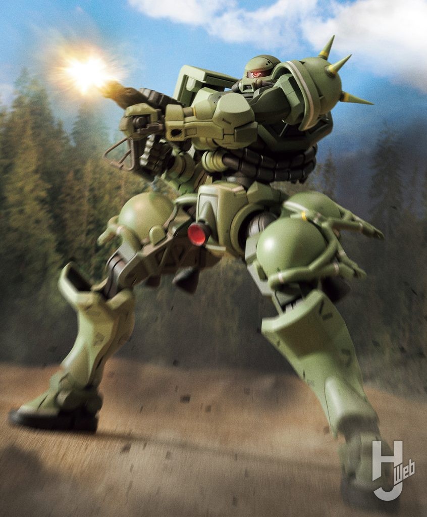 えぬせ製作「ザク（GQ）」特撮