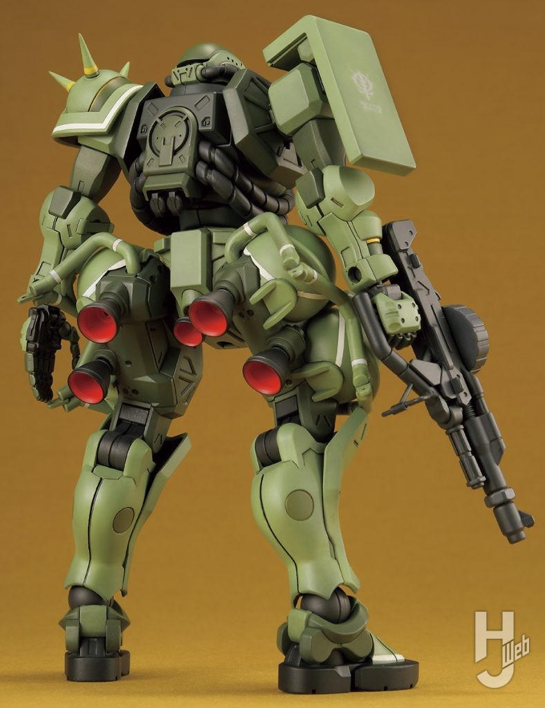 えぬせ製作「ザク（GQ）」背面