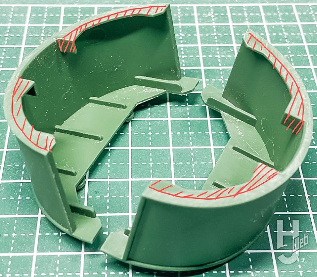 ドーパミン製作「マンダラガンダム」釣鐘製作途中4