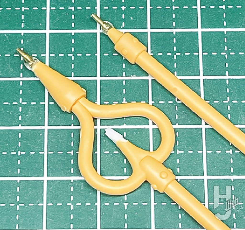 ドーパミン製作「マンダラガンダム」錫杖製作途中2