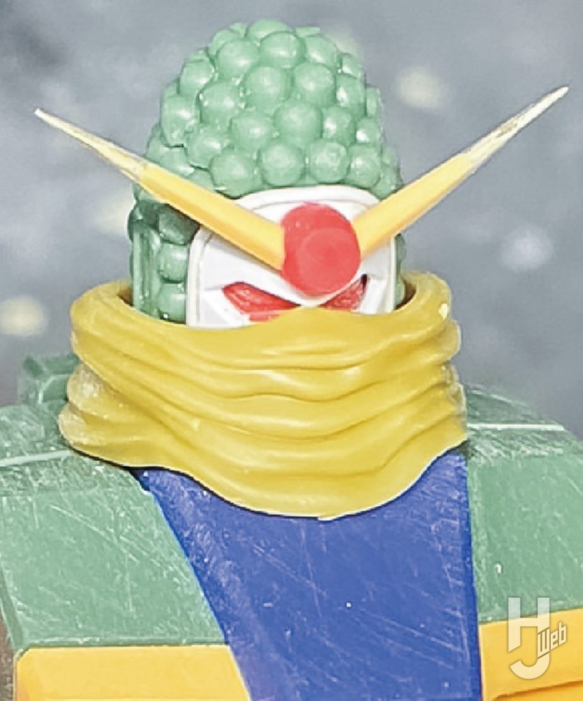 ドーパミン製作「マンダラガンダム」頭部製作途中