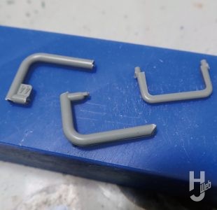 セイラマスオ製作「FULL MECHANICS カラミティガンダム」製作過程：フロントアーマー、サイドアーマーの延長5