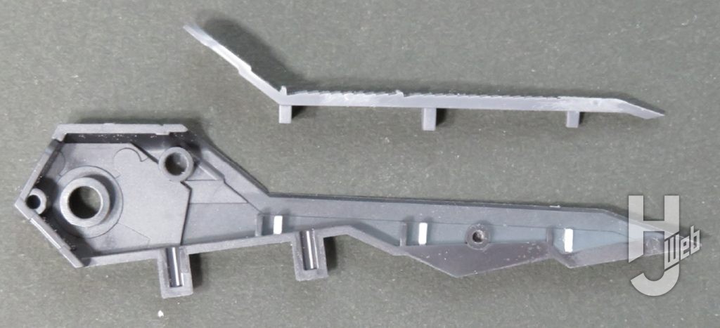 射水宏製作「アークラウド」バックパックのスラスター製作途中