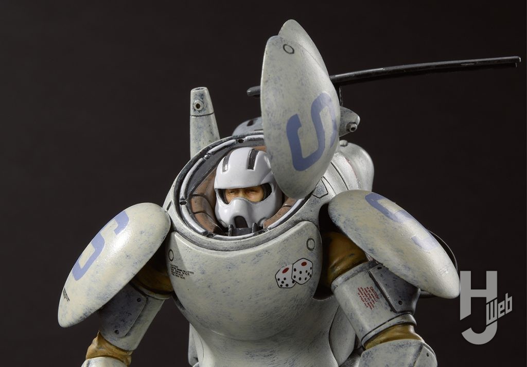 MAX渡辺製作「傭兵軍 宇宙用鳥脚型装甲戦闘服 ダイダロス」パイロットヘッドアップ