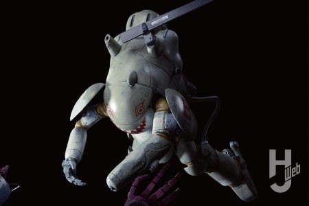 【Ma.K in SF3D】鳥脚型のスネークアイ「ダイダロス」と「アルタイル」の激戦！ 記事後半では横山宏による新作「ダーブ」と、濃密なフォトストーリーをお届け!!