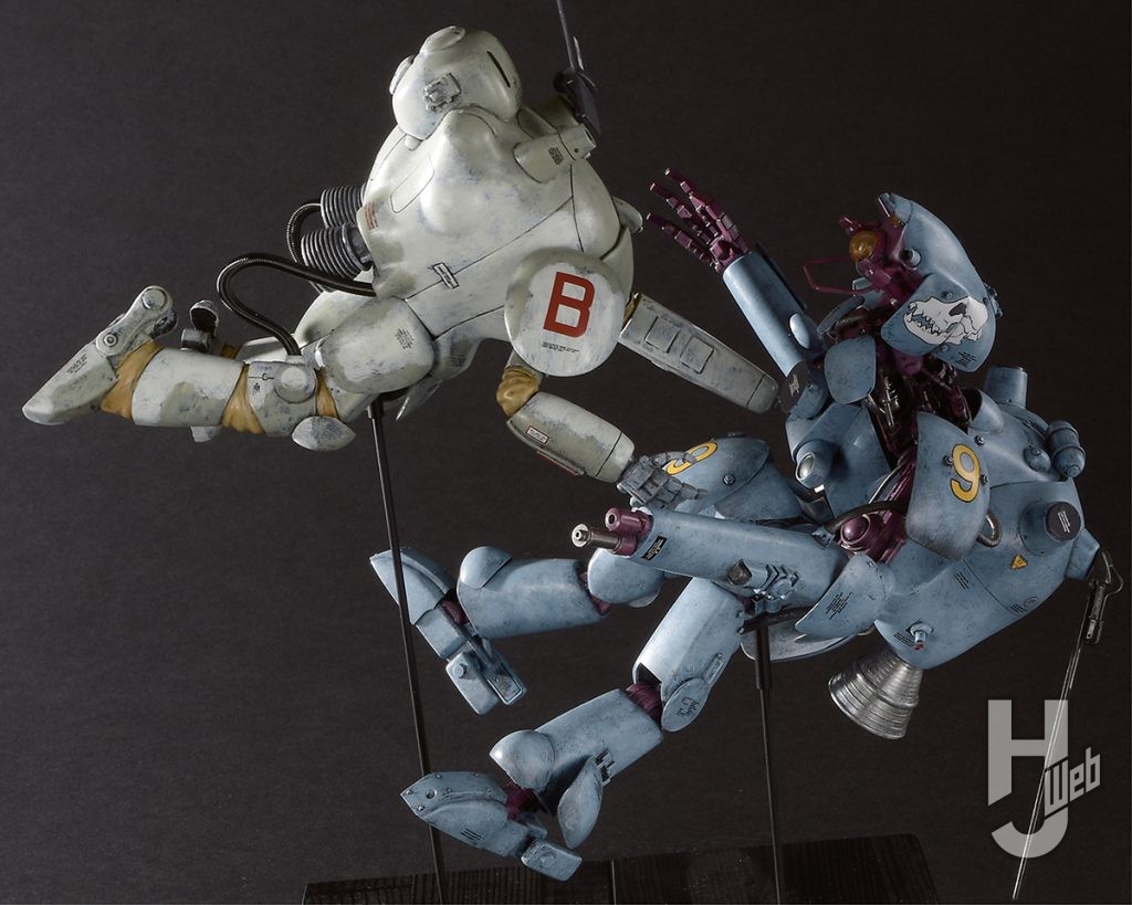 MAX渡辺製作「傭兵軍 宇宙用鳥脚型装甲戦闘服 ダイダロス」白兵戦背面