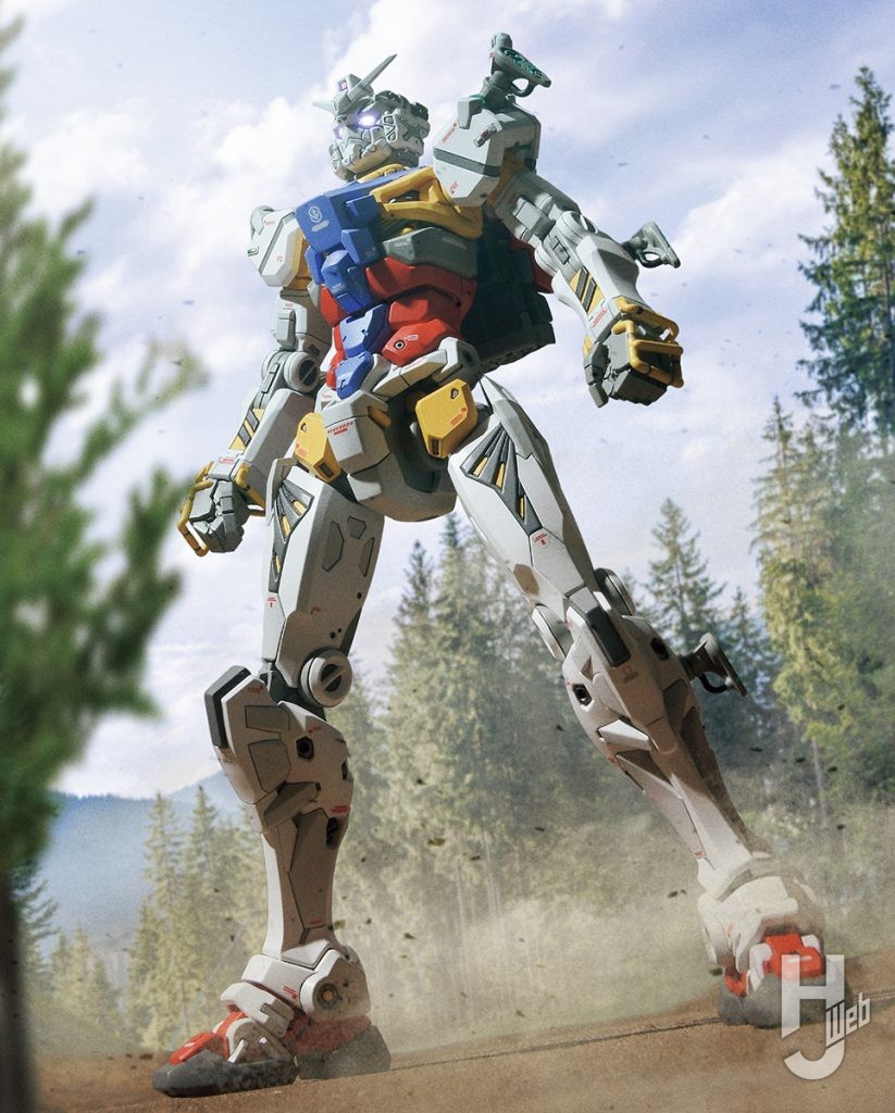 ken16w製作「RX-78-02 白いガンダム」特撮