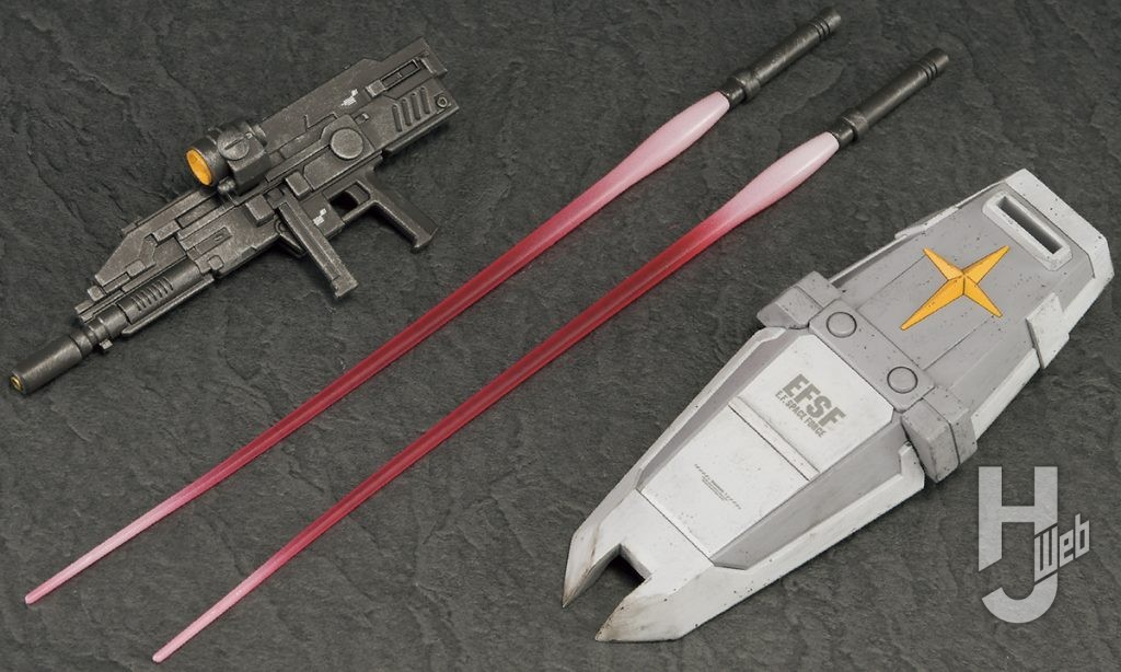 哀川和彦製作「ガンダム7号機」武器類