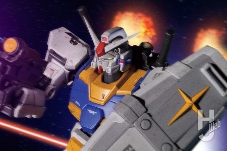 『機動戦士ガンダム戦記』の「ガンダム7号機」がHG化！金属パーツを使用したディテールアップと各部のシャープ化でワンランク上の仕上がりに！