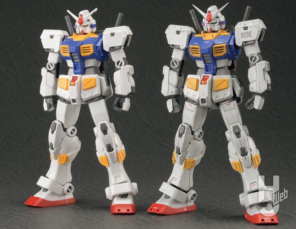 哀川和彦製作「ガンダム7号機」素組み比較