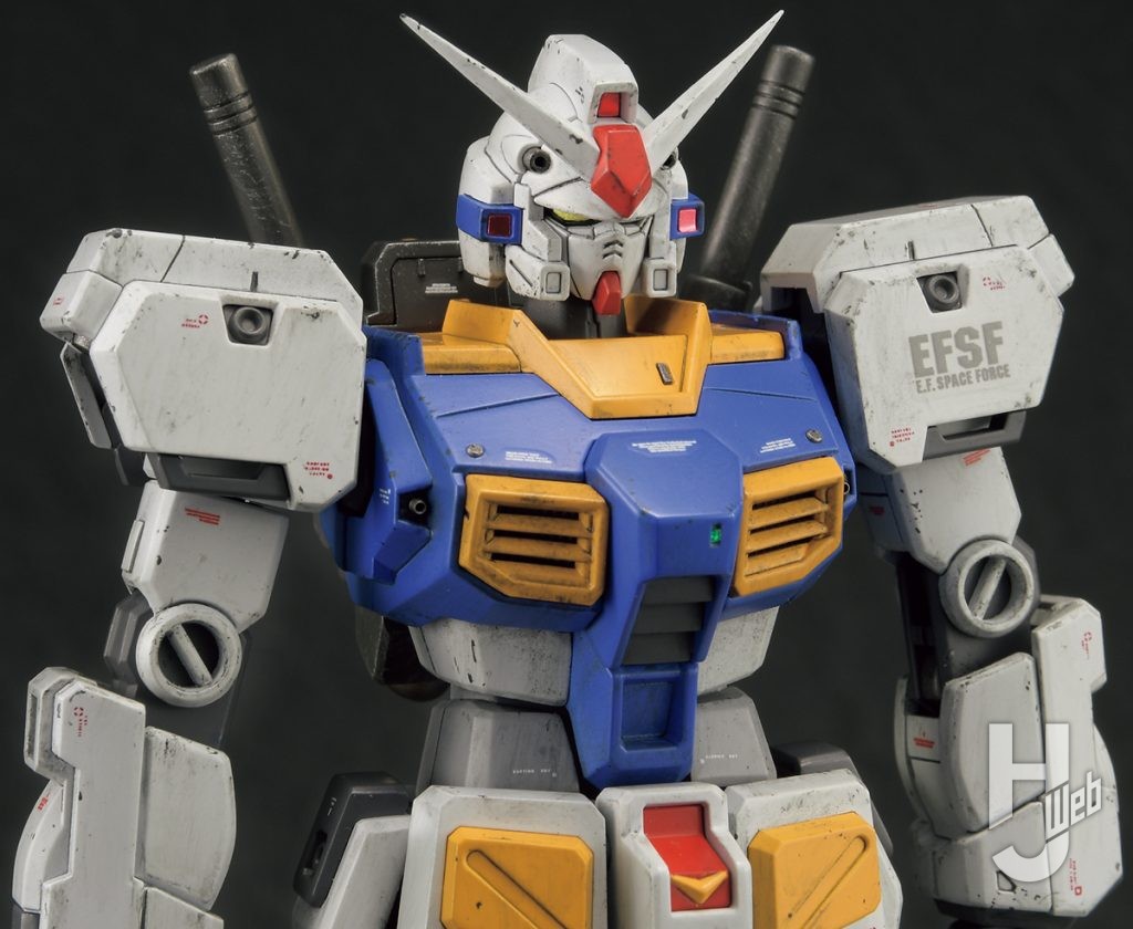 哀川和彦製作「ガンダム7号機」上半身アップ