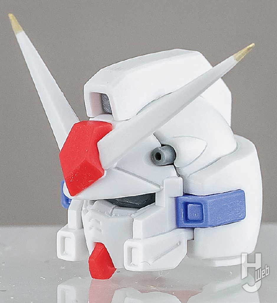 哀川和彦製作「ガンダム7号機」製作途中頭部