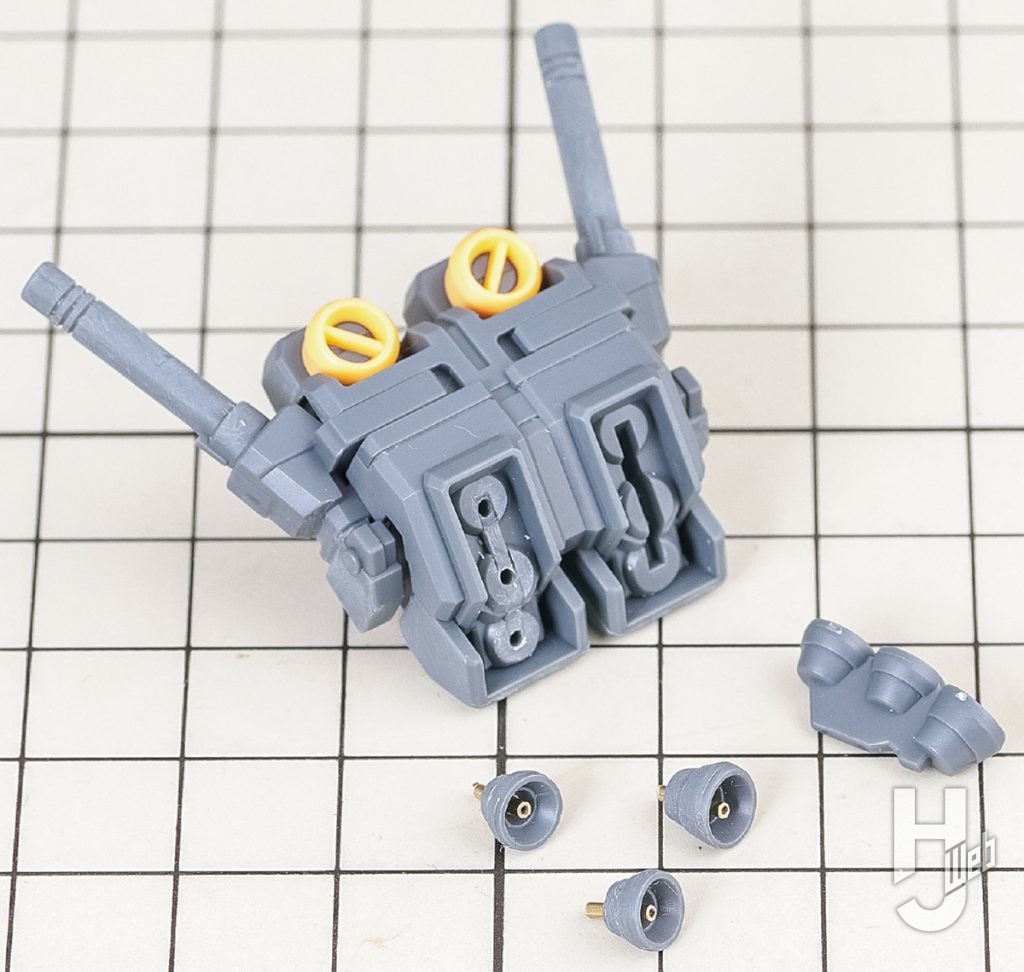 哀川和彦製作「ガンダム7号機」製作途中ランドセル