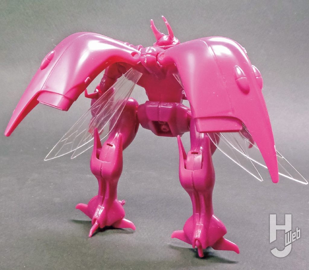 田仲正樹製作「ボチューン」素組み背面