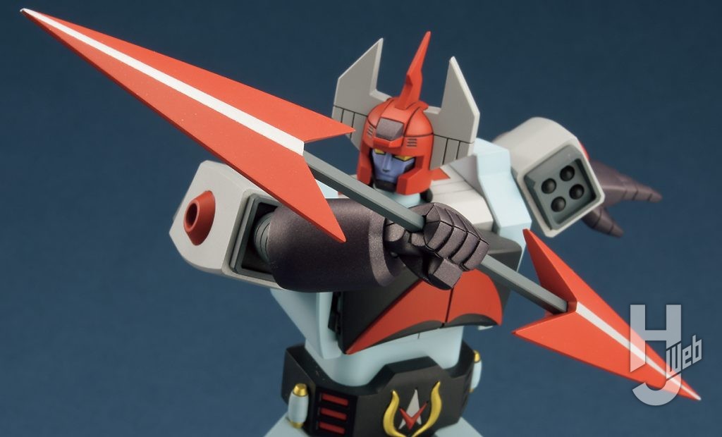 ドーパミン製作途「ダンガードA」ダブルシャフト構えアップ