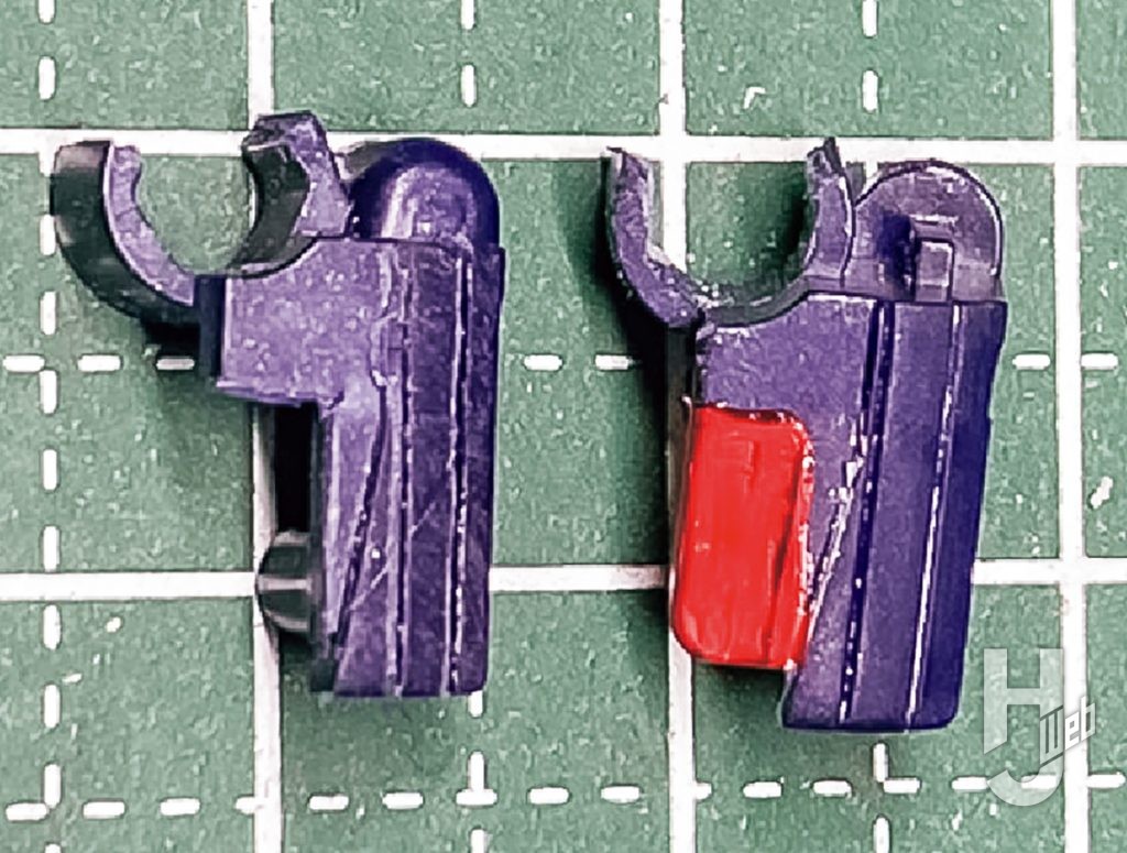 ドーパミン製作途「ダンガードA」製作途中ヒジ関節