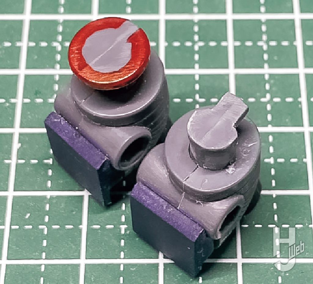 ドーパミン製作途「ダンガードA」製作途中ヒザ関節