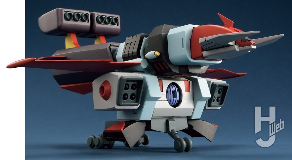 ドーパミン製作途「ダンガードA」サテライザーライディングギア装着