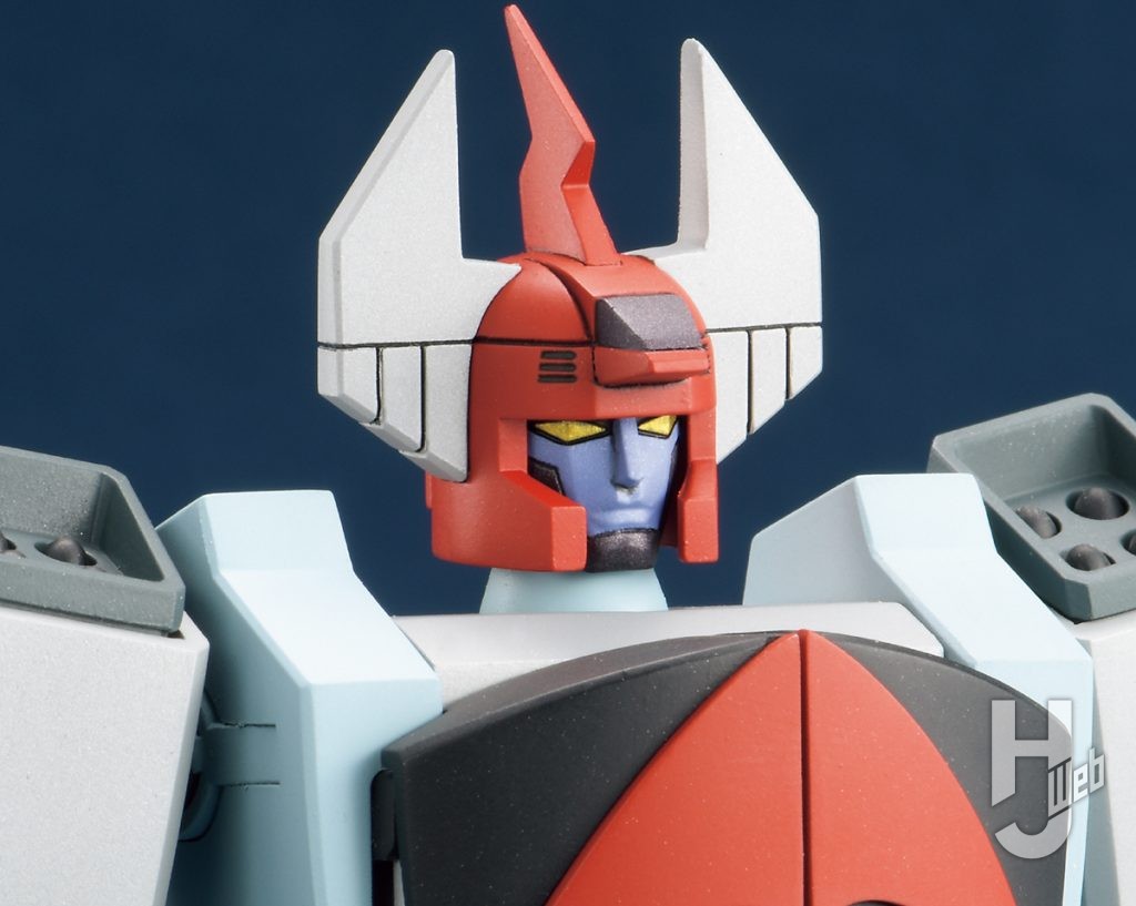 ドーパミン製作途「ダンガードA」頭部アップ