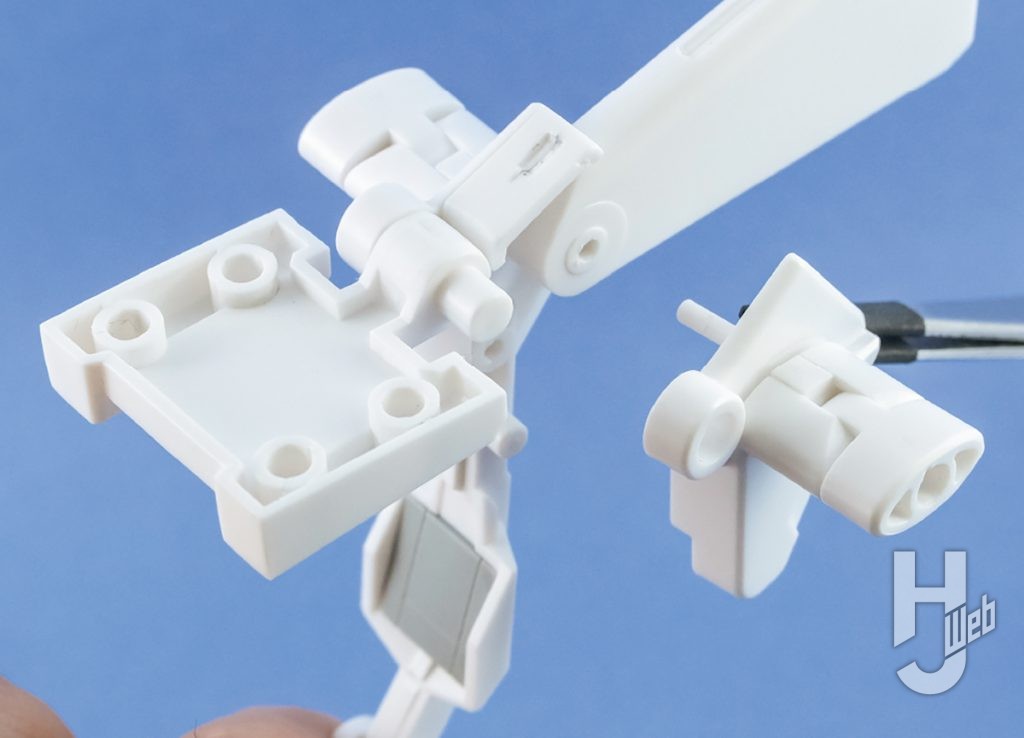 イタミテック製作「アムドライバージェナス＆ボードバイザー」製作途中バイザー尾翼