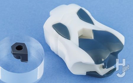 イタミテック製作「アムドライバージェナス＆ボードバイザー」製作途中背面