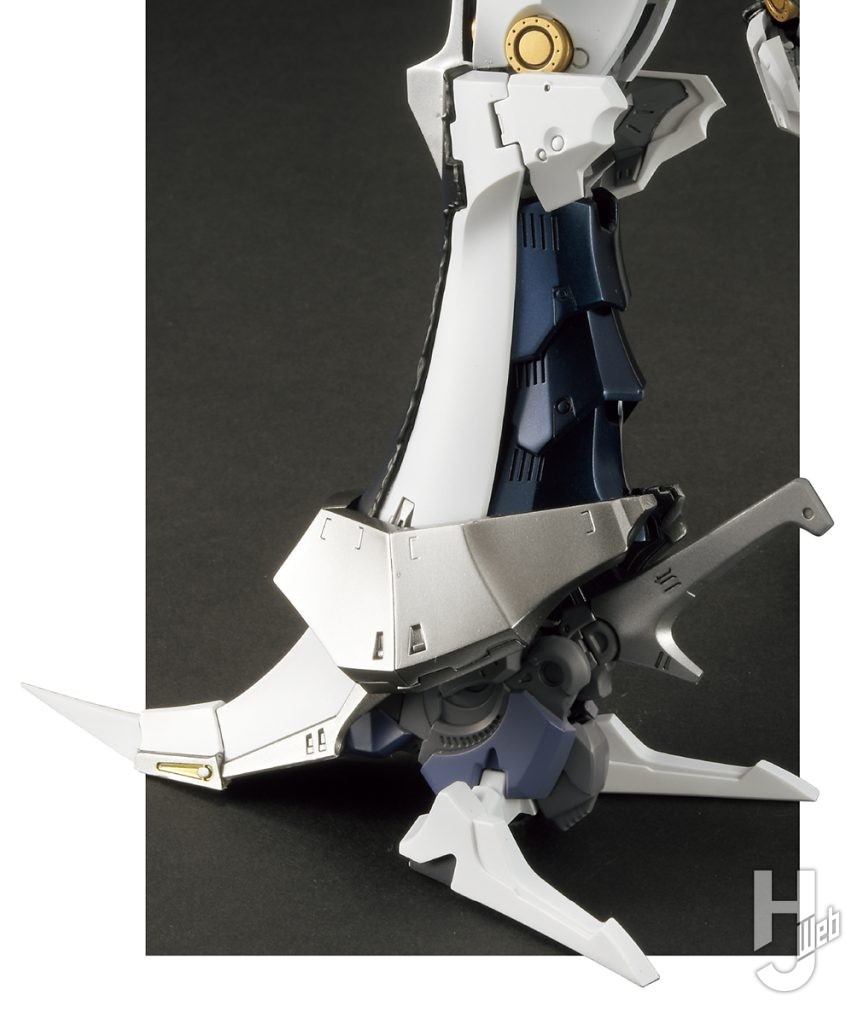 nishi製作「L.E.D.ミラージュ 先行量産型 =ジュノー 2989=」脚部フレームアップ