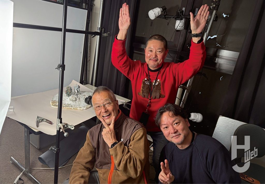 MAX渡辺、横山宏、KATOOO集合写真製作