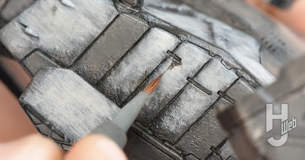 大森記詩製作「DHV マゼラン」製作途中垂れを表現