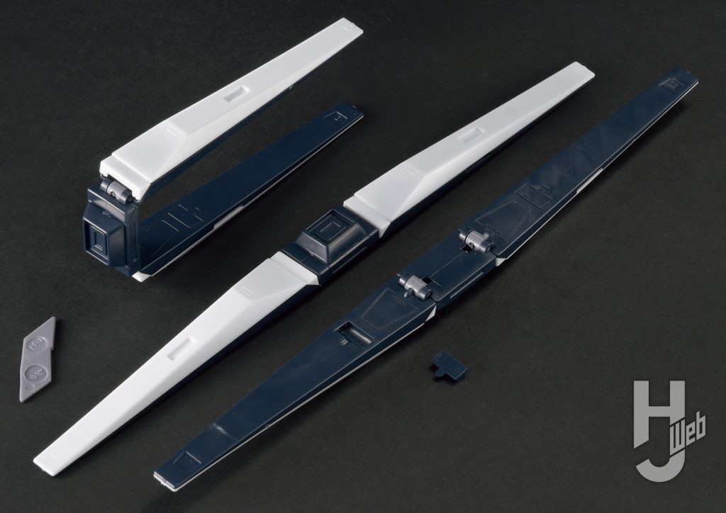 1／100ν-ガンダム（ファンネル装備型）フィン・ファンネル