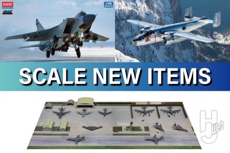 AMK金型の「MiG-31」と「クフィール」がアカデミーから登場！ ほかにもドイツレベル「Bf109G-10‘Erla’」やICM「B-26C-45 マローダー」など発売が待ち遠しい注目エアモデルをご紹介！