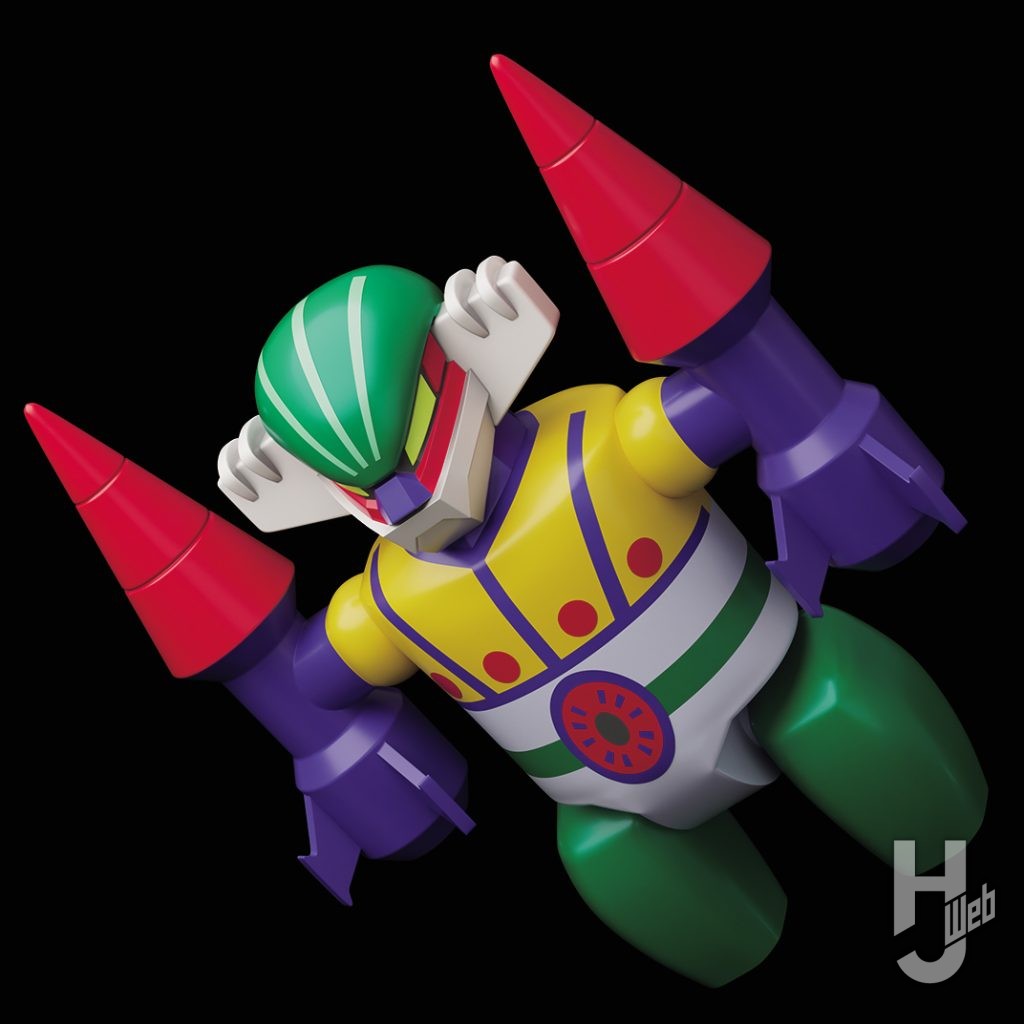 ジーグのデフォルメフィギュアの付属品の画像