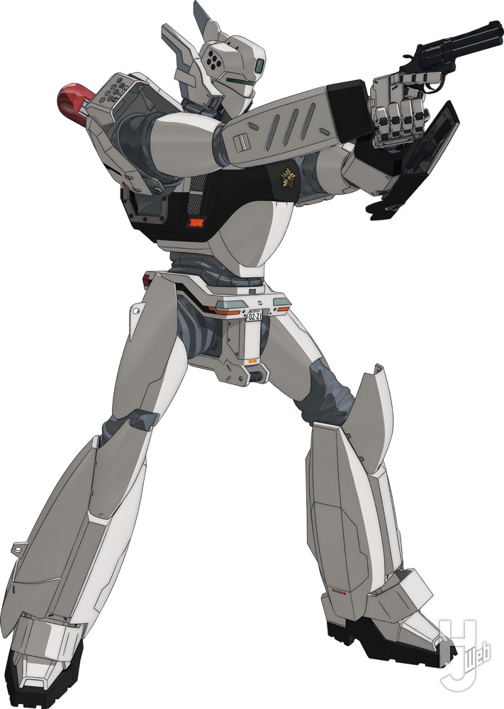 『機動警察パトレイバー-EZY』イングラム・プラス設定画イラスト2