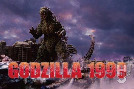 アオシマ「PLAfig.」シリーズ第2弾「ゴジラ（1999）」を使ってオルガとの激しいバトル後の姿をディオラマで再現！ さらに電飾化モデルも！