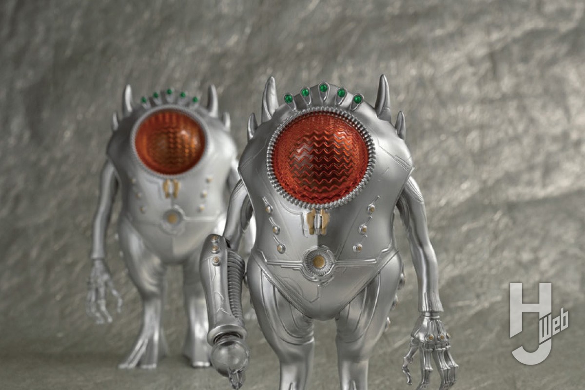 H.M.S.の「甲府事件の宇宙人」がソフビフィギュアとなって登場！親しみ