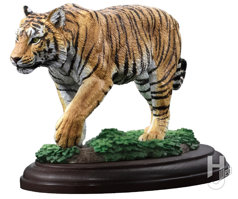 いきもの大図鑑ディスプレイモデルコレクション 野生のネコ科動物のベンガルトラの画像