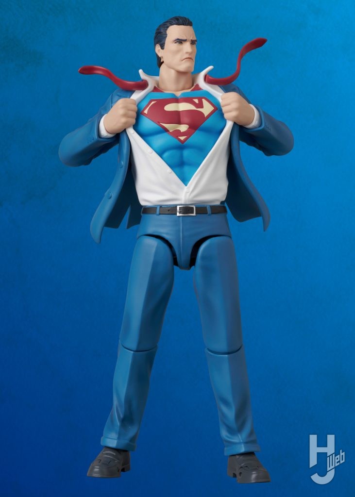 クラーク・ケントの可動フィギュアのメイン画像