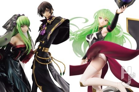 エピローグでの衣装を纏った「L.L.＆C.C.」のフィギュアが再登場！／新プライズフィギュアシリーズ「BANPRESTO EVOLVE」にイラストレーター・かかげ氏が描くC.C.がラインナップ【コードギアス】