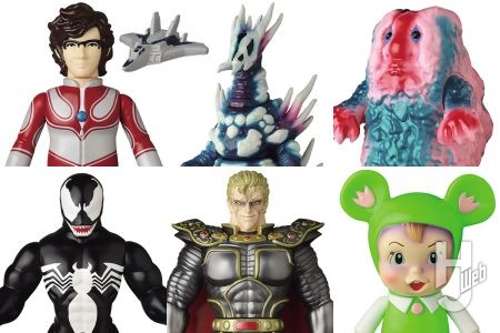 庵野秀明氏が手掛けた『DAICON FILM版 帰ってきたウルトラマン』を令和のソフビクオリティで立体化！「東映レトロソフビコレクション」アオレンジャーや『北斗の拳』カイオウ、シャチなどのソフビも必見！