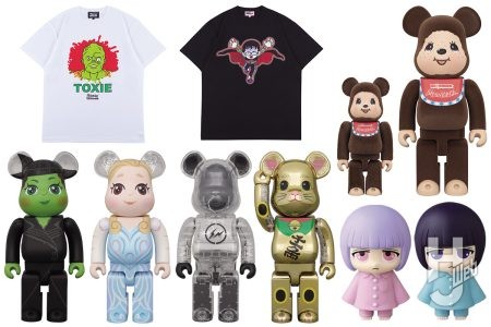 「BE@RBRICK （ベアブリック）」やアパレルなどメディコム・トイの新作を一挙にご紹介！『モンチッチ』『悪魔の毒々モンスター』など多岐にわたる作品がラインナップ！