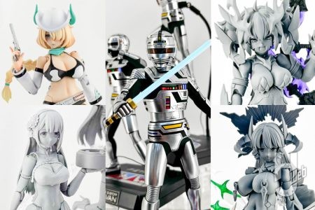 『宇宙刑事ギャバン』ギャバンのデコマスが展示！「イグドラシオン」混沌のニーズベリアの原型や「ダークアドヴェント」エイリアンドレス・キャトルなど、アルファマックスの注目アイテムをご紹介【あみあみホビーキャンプ／ワンフェス2026[冬]】